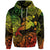 Custom Hawaii Hammer Shark Polynesian Zip Hoodie Unique Style Reggae LT8 - Wonder Print Shop