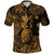 Custom Hawaii Pineapple Polynesian Polo Shirt Unique Style Gold LT8 - Wonder Print Shop