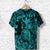 Custom Hawaii Pineapple Polynesian T Shirt Unique Style Turquoise LT8 - Wonder Print Shop