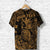 Custom Hawaii Pineapple Polynesian T Shirt Unique Style Gold LT8 - Wonder Print Shop
