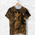 Custom Hawaii Pineapple Polynesian T Shirt Unique Style Gold LT8 - Wonder Print Shop