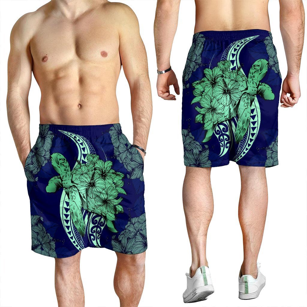 hawaii-polynesian-turtle-hibiscus-mens-shorts1