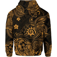 Hawaii Shaka Polynesian Hoodie Unique Style Gold LT8 - Wonder Print Shop