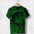Custom Hawaii Shaka Polynesian T Shirt Unique Style Green LT8 - Wonder Print Shop
