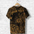 Custom Hawaii Shaka Polynesian T Shirt Unique Style Gold LT8 - Wonder Print Shop