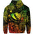 Hawaii State Fish Humuhumu Nukunuku Apuaa Polynesian Zip Hoodie Unique Style Reggae LT8 - Wonder Print Shop
