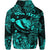 Custom Hawaii State Fish Humuhumu Nukunuku Apuaa Polynesian Hoodie Unique Style Turquoise LT8 - Wonder Print Shop