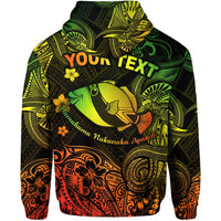 Custom Hawaii State Fish Humuhumu Nukunuku Apuaa Polynesian Hoodie Unique Style Reggae LT8 - Wonder Print Shop