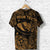 Custom Hawaii State Fish Humuhumu Nukunuku Apuaa Polynesian T Shirt Unique Style Gold LT8 - Wonder Print Shop