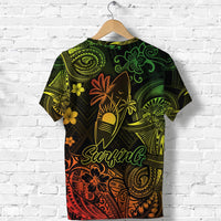 Hawaii Surfing Polynesian T Shirt Unique Style Reggae LT8 - Wonder Print Shop