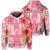 personalised-hawaii-turtle-hibiscus-hoodie-pink-style