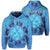 personalised-hawaii-turtle-hibiscus-blue-hoodie