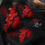 Hawaii Turtle Plumeria Coconut Tree Polynesian Car Seat Covers - Red - Wonder Print Shop