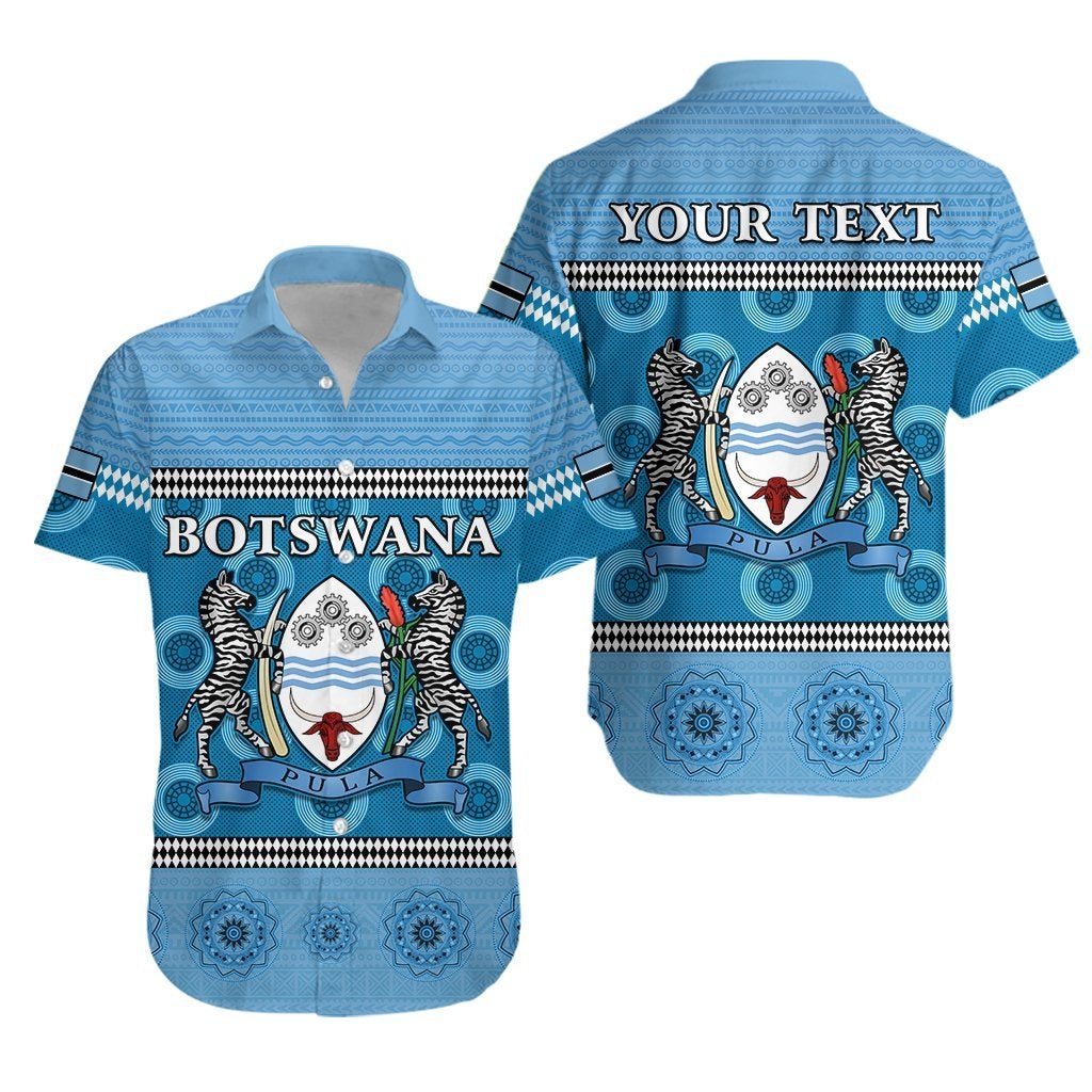 custom-personalised-botswana-independence-anniversary-hawaiian-shirt-flag-and-pattern