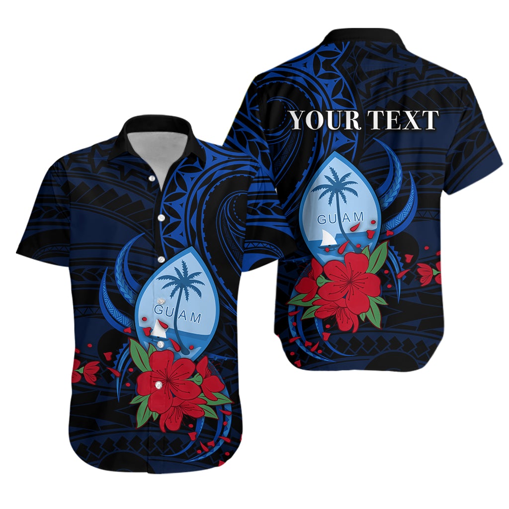 custom-personalised-guam-hawaiian-shirt-polynesian-flowers