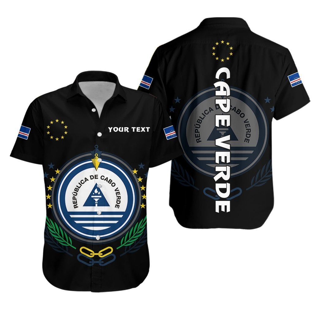 (Custom Personalised) Cape Verde Hawaiian Shirt Coat Of Arms LT13 - Wonder Print Shop