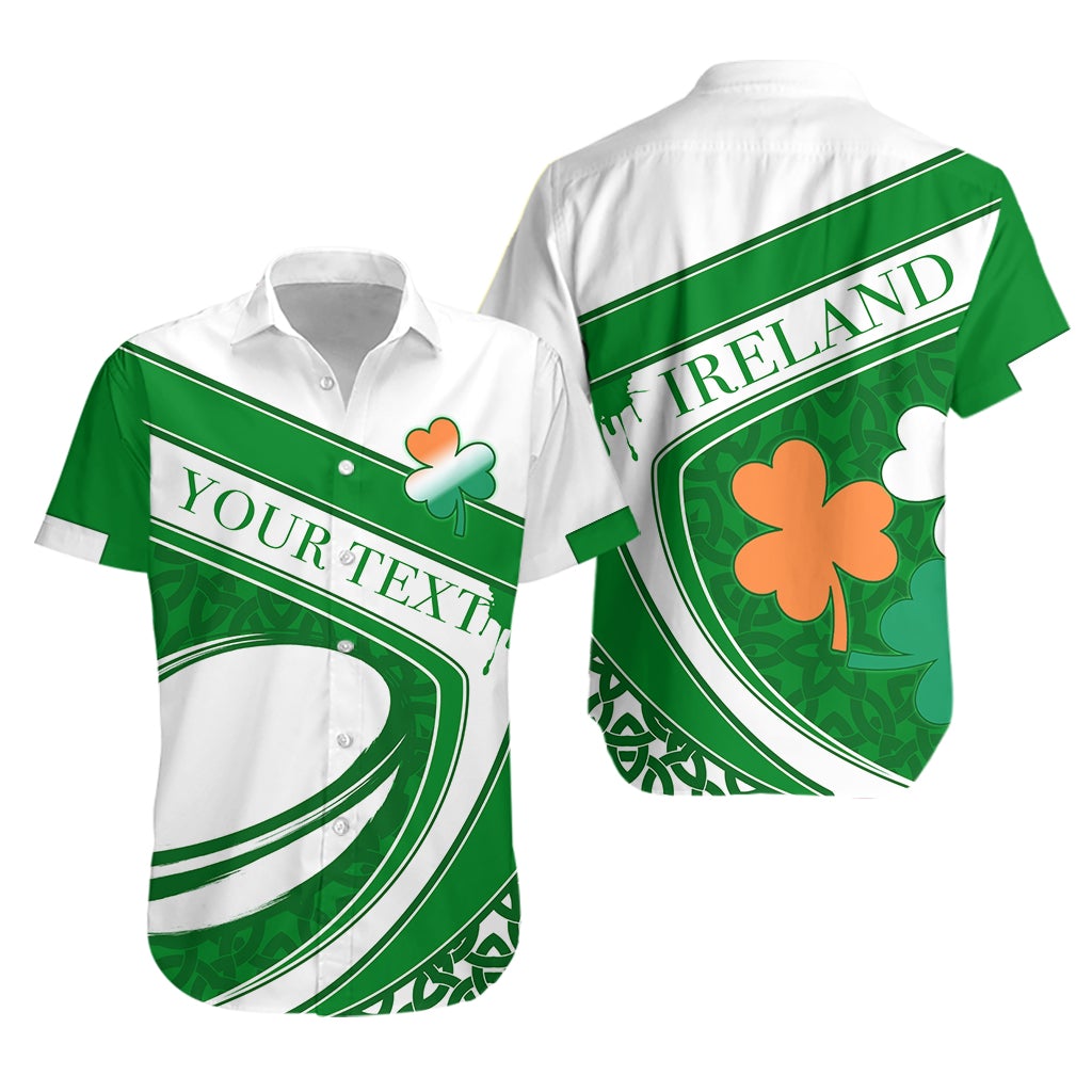 (Custom Personalised) Ireland Rugby Hawaiian Shirt Splendor Celtic LT13 - Wonder Print Shop