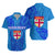 custom-personalised-blue-hawaiian-shirt-fiji-rugby-polynesian-waves-style