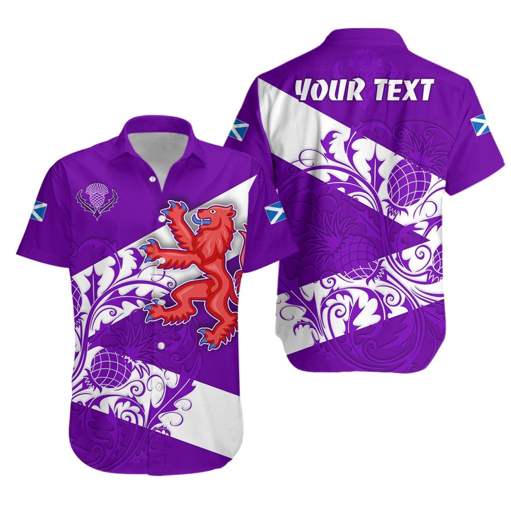 custom-personalised-scotland-rugby-hawaiian-shirt-purple-thistle-of-scottish