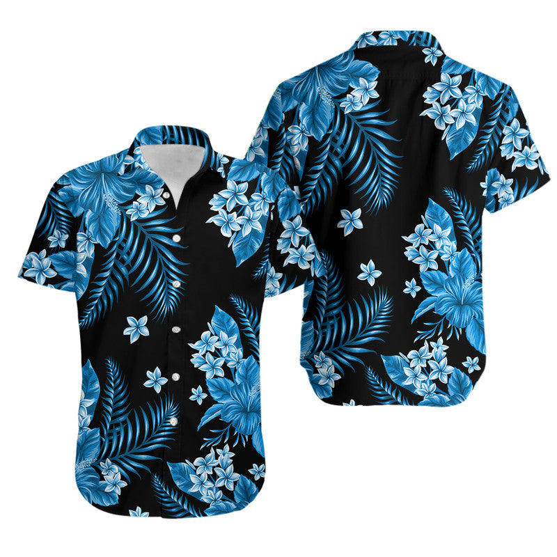 Hawaii Summer Colorful Matching Hawaiian Shirt And Dress Light Blue LT6 - Wonder Print Shop