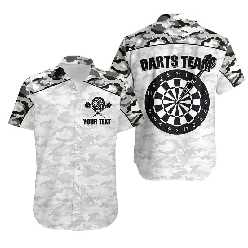 (Custom Personalised) Darts Hawaiian Shirt Army Style No.1 LT6 - Wonder Print Shop