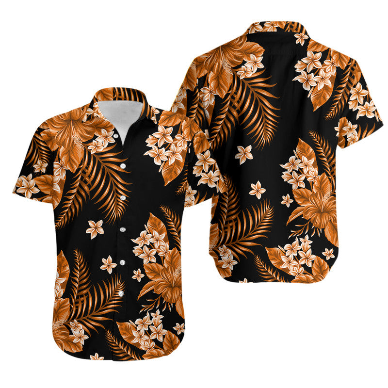 Hawaii Summer Colorful Hawaiian Shirt Orange LT6 - Wonder Print Shop