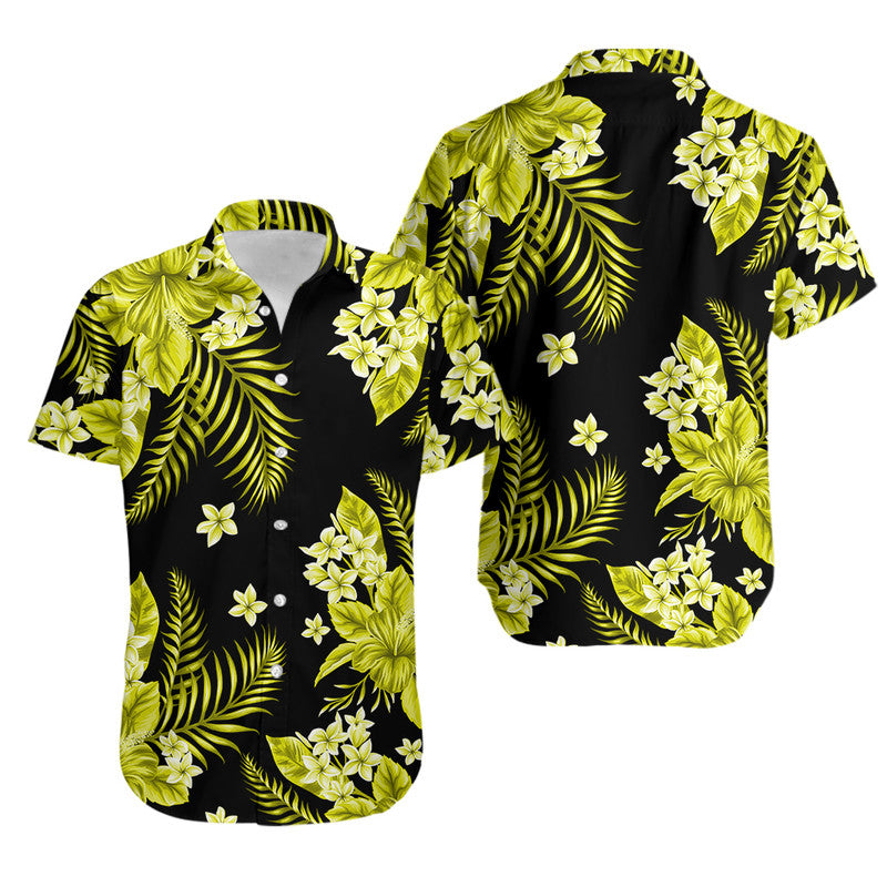 Hawaii Summer Colorful Hawaiian Shirt Yellow LT6 - Wonder Print Shop