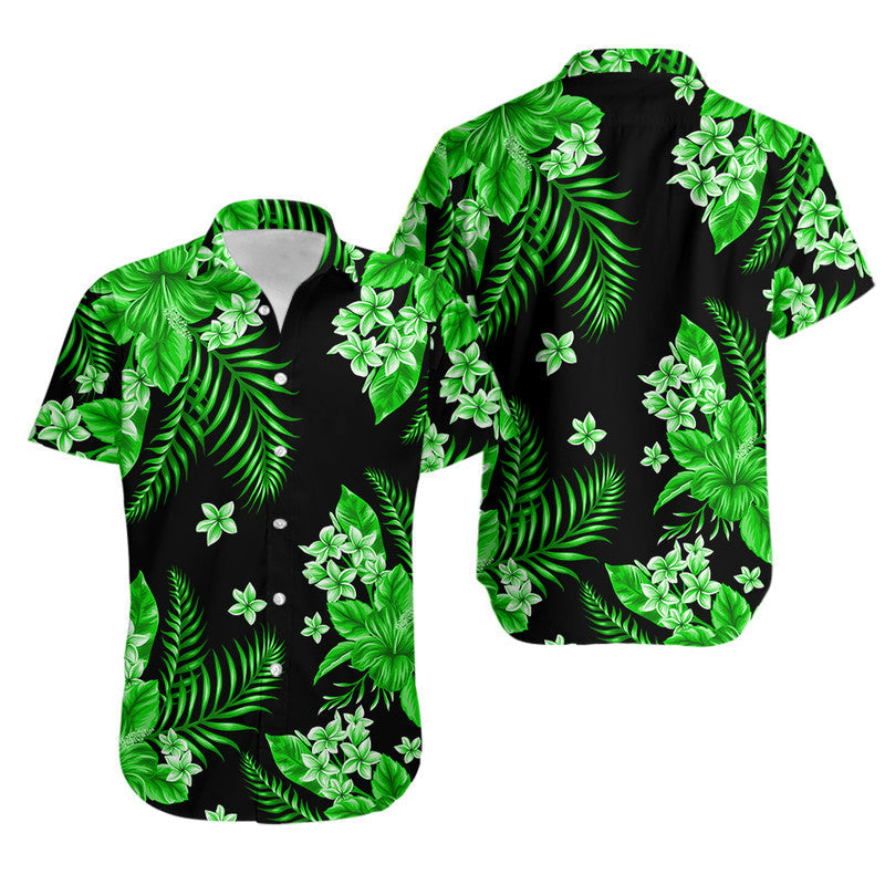 Hawaii Summer Colorful Hawaiian Shirt Green LT6 - Wonder Print Shop