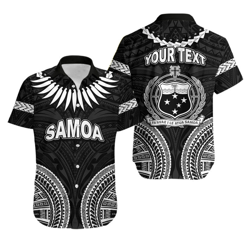 Custom Personalised Samoa Ula Nifo Tribal Hawaiian Shirt White Style LT6 - Wonder Print Shop