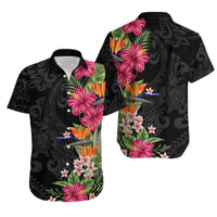 Hawaii Flowers Mix Tribal Pattern Matching Hawaiian Shirt And Dress LT6 - Wonder Print Shop