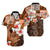 (Custom Personalised) Hammerhead shark Hawaiian Shirt Hawaii Style Orange LT6 - Wonder Print Shop
