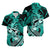 Polynesian Hawaiian With Turrtle Matching Hawaiian Shirt And Dress No.7 LT6 - Wonder Print Shop