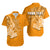 (Custom Personalised) Hammerhead shark Hawaiian Shirt Polynesian Orange Style LT6 - Wonder Print Shop