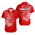 (Custom Personalised) Hammerhead shark Hawaiian Shirt Polynesian Red Style LT6 - Wonder Print Shop