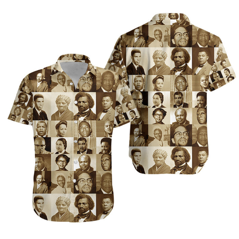 Civil Rights Leaders Hawaiian Shirt Portrait Version LT8 - Wonder Print Shop