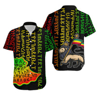 Ethiopia Hawaiian Shirt Ethiopia Alphabet Patterns LT6 - Wonder Print Shop