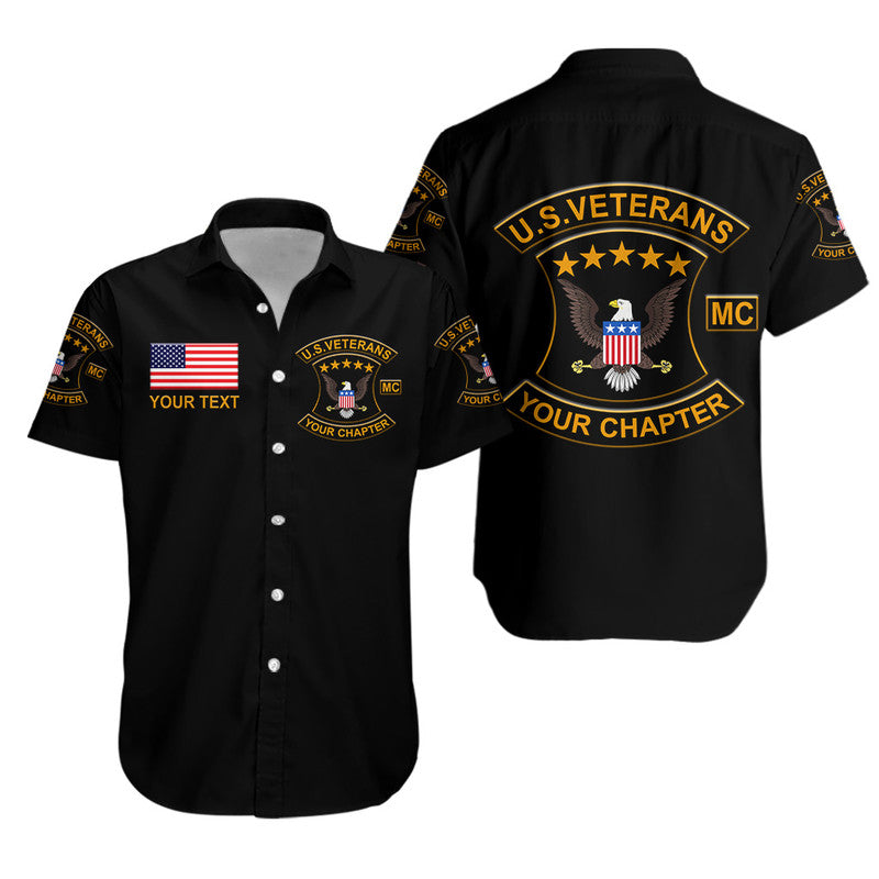 (Custom) U.S. Veterans Motorcycle Club Hawaiian Shirt USVMC Simplified Version LT8 - Wonder Print Shop
