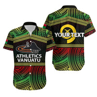 (Custom Personalised) Athletics Vanuatu Hawaiian Shirt Of Vanuatu Polynesian Patterns LT6 - Wonder Print Shop