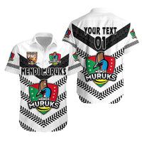 (Custom Personalised) Papua New Guinea PRK Mendi Muruks Hawaiian Shirt Rugby Original Style - White, Custom Text And Number LT8 - Wonder Print Shop
