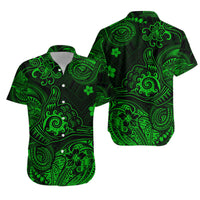 Hawaii Shaka Polynesian Matching Hawaiian Outfits For Couples Unique Style - Green LT8 - Wonder Print Shop