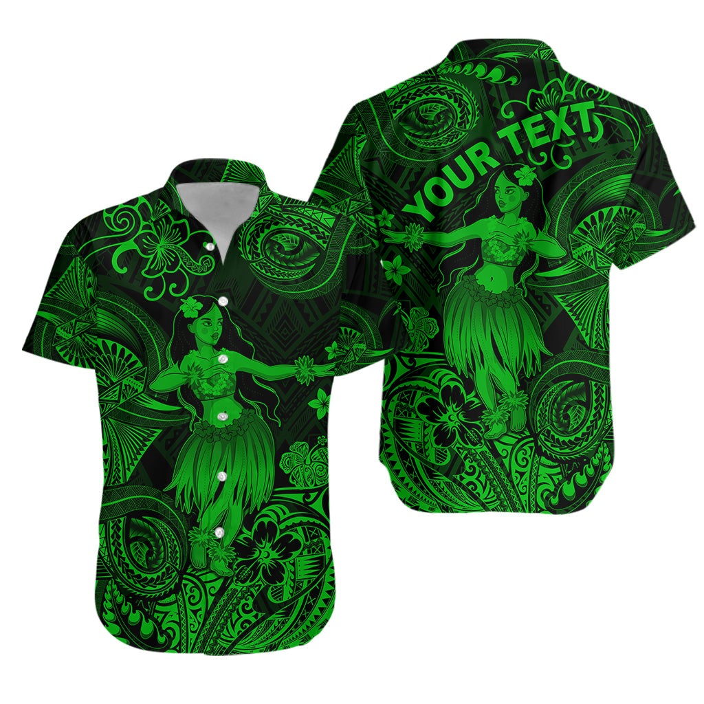custom-personalised-hawaii-hula-girl-polynesian-hawaiian-shirt-unique-style-green