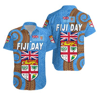 Fiji Day Hawaiian Shirt Independence Anniversary Simple Style LT8 - Wonder Print Shop