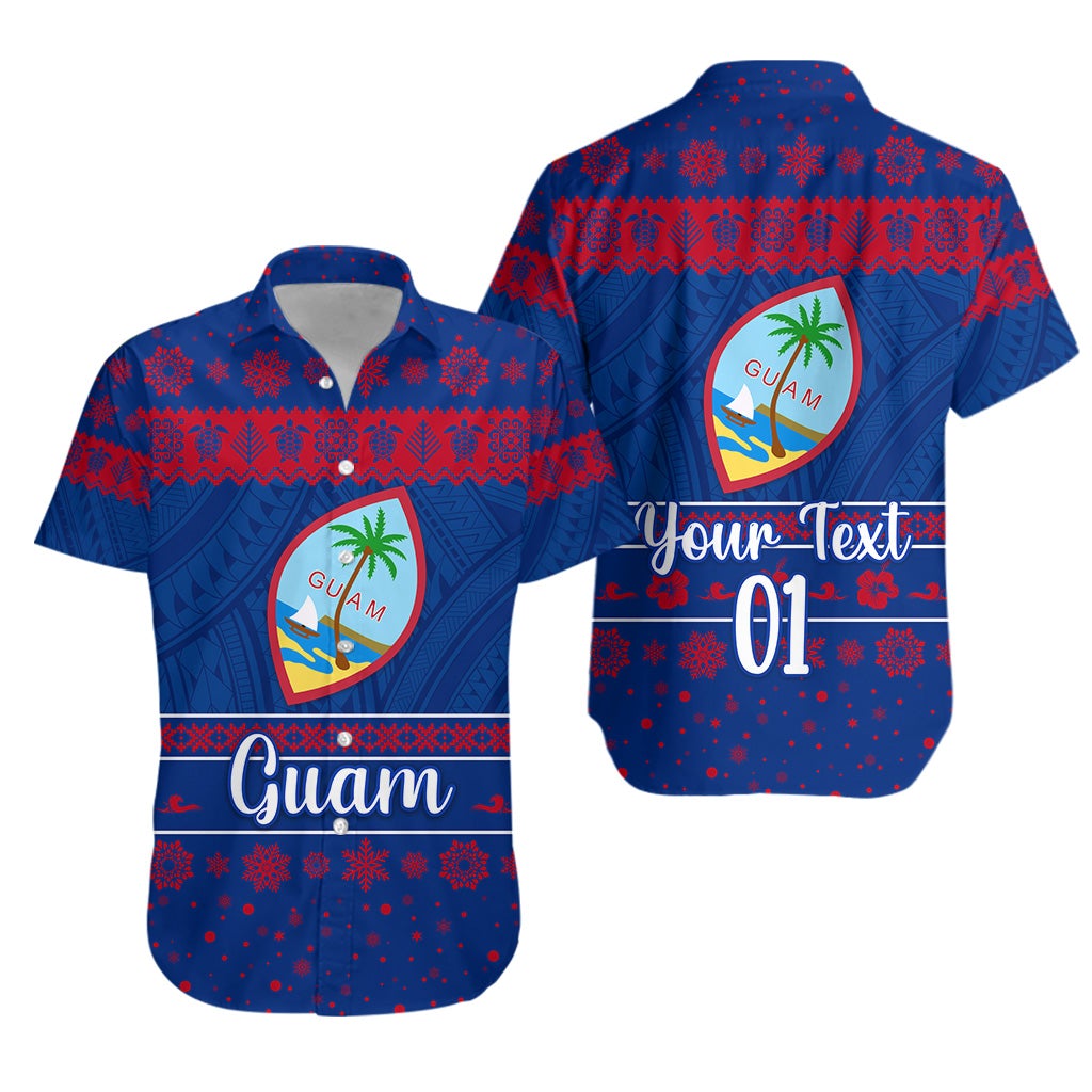 (Custom Personalised) Guam Christmas Hawaiian Shirt Simple Style LT8 - Wonder Print Shop