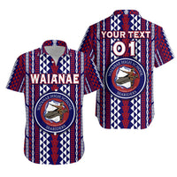 (Custom Personalised) Hawaii Waianae High School Hawaiian Shirt Seariders Simple Style LT8 - Wonder Print Shop
