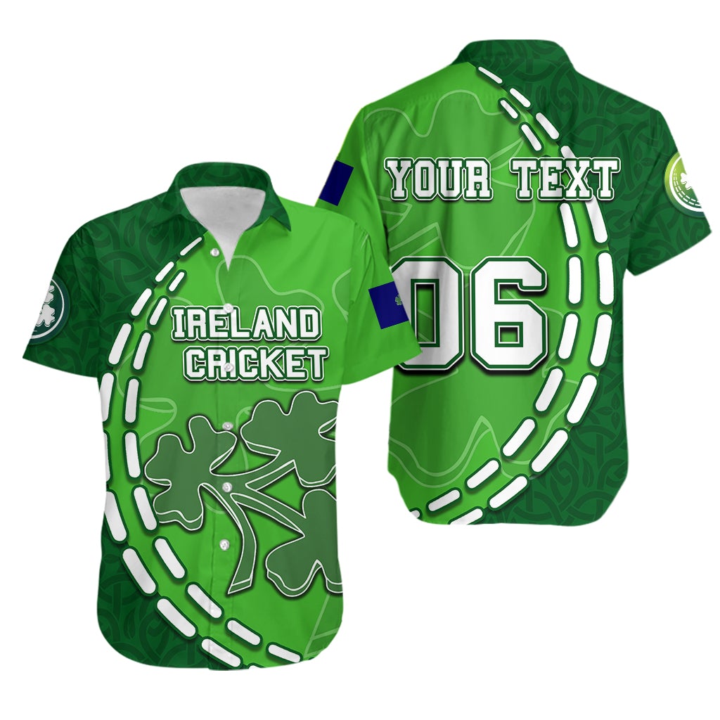 (Custom Personalised And Number) Ireland Cricket Team Hawaiian Shirt LT6 - Wonder Print Shop