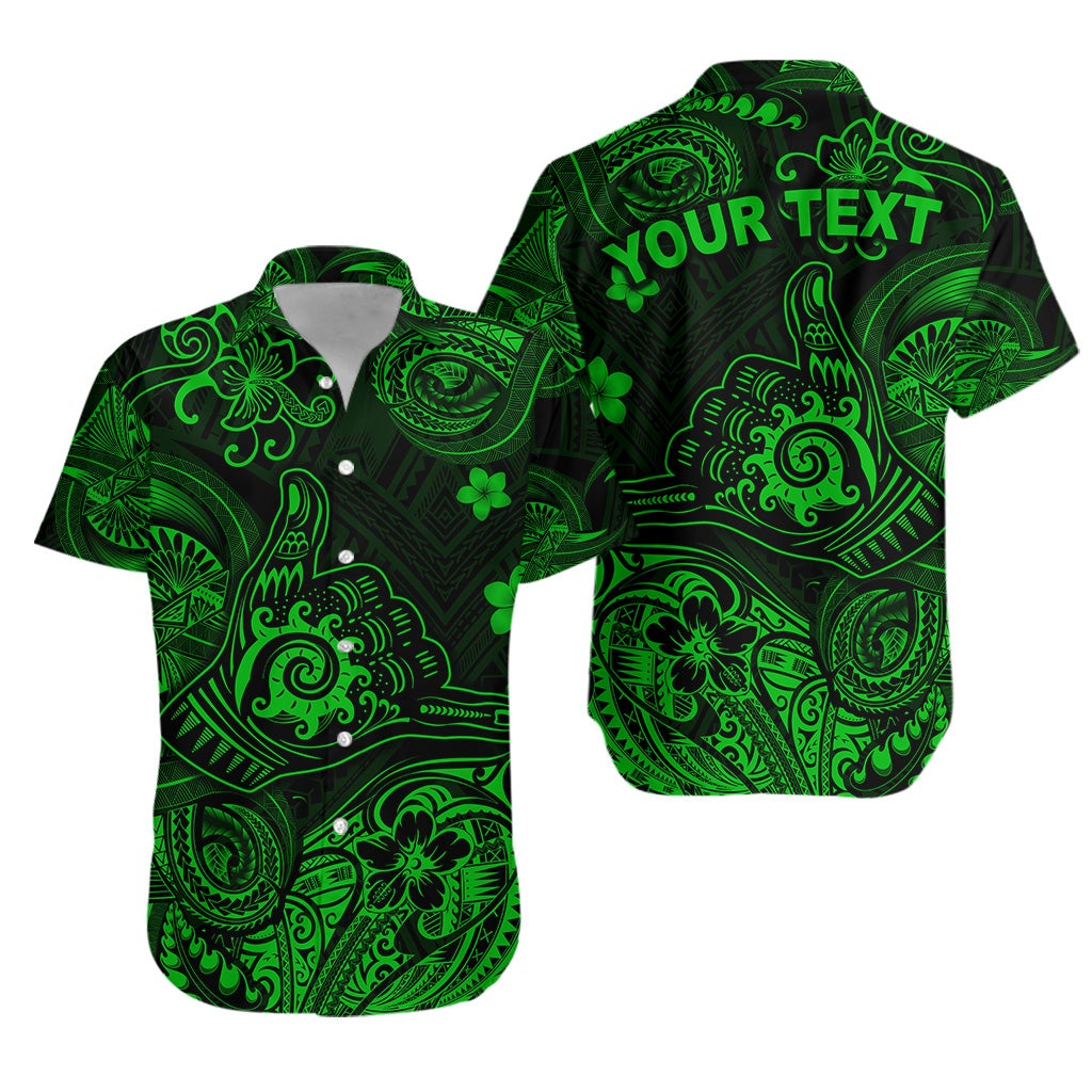 custom-personalised-hawaii-shaka-polynesian-hawaiian-shirt-unique-style-green