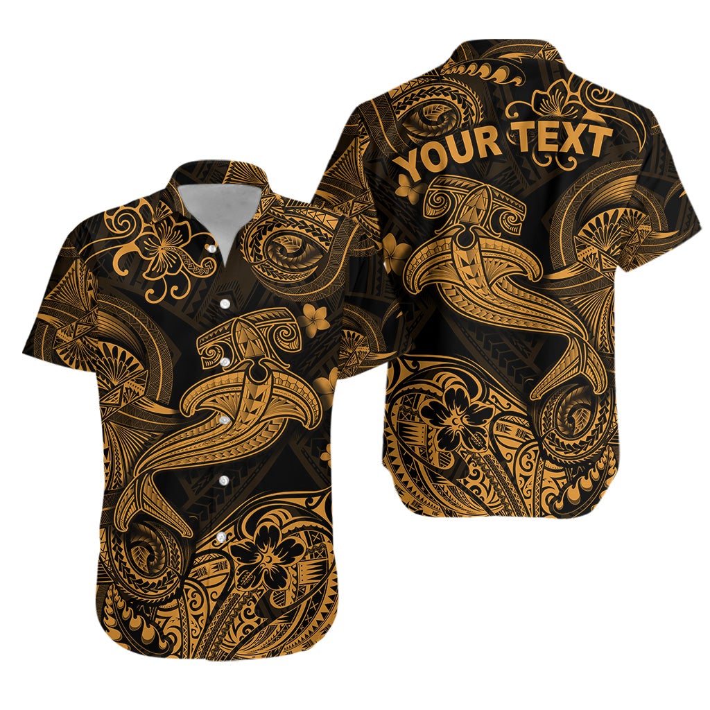 custom-personalised-hawaii-hammer-shark-polynesian-hawaiian-shirt-unique-style-gold