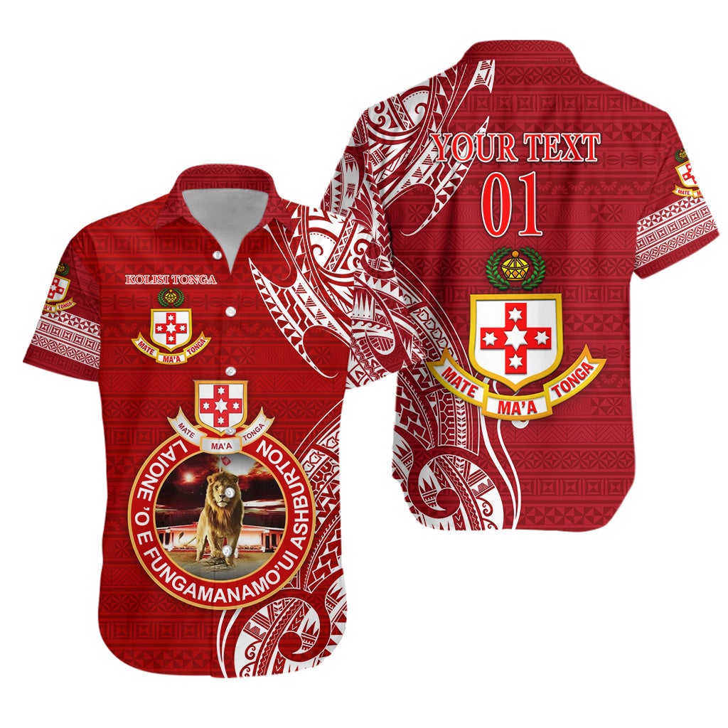 (Custom Personalised) Kolisi Tonga Mate Ma'a Tonga Hawaiian Shirt Laione 'O E Fungamanamo'Ui Ashburton, Custom Text And Number LT8 - Wonder Print Shop
