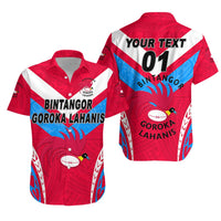 (Custom Personalised) Papua New Guinea Bintangor Goroka Lahanis Hawaiian Shirt Rugby Original Style - Red, Custom Text And Number LT8 - Wonder Print Shop
