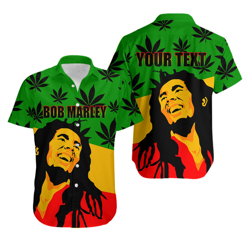 (Custom Personalised) Legend Bob - Reggae Hawaiian Shirt Style LT6 - Wonder Print Shop